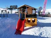Playground in the ski area