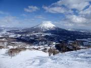 Mogul slope in Grand Hirafu