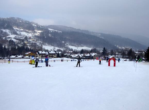 View of the Krasnal ski slope