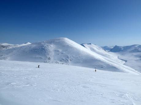 Ski resorts for advanced skiers and freeriding Northern Sweden (Norrland) – Advanced skiers, freeriders Riksgränsen