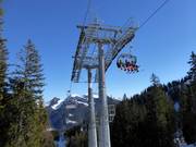 Stümpfling-4er-Sesselbahn - 4pers. High speed chairlift (detachable) with bubble