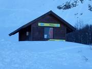 Slope signposting in the ski resort of Savin Kuk