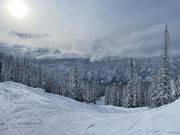 Glory Ride with fresh powder snow