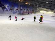 Ski course on the main slope