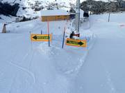 Signage at the Stand-Xpress mid-station