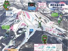Trail map Hyper Bowl Tohachi
