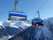 Bendolla-Col du Pouce - 6pers. High speed chairlift (detachable) with bubble