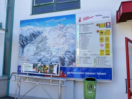Lienz Dolomites: orientation within ski resorts – Orientation Zettersfeld – Lienz