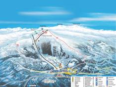 Trail map Sogn Skisenter