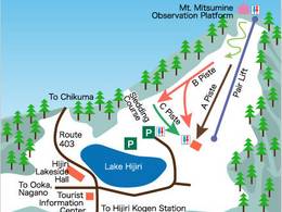 Trail map Hijiri Kogen