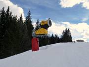 Snow cannon in Megève