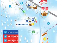 Trail map Hilbert (Hřebínek)