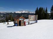 Information point in the ski area