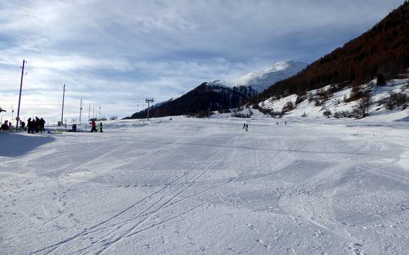 Skiing in Obergoms