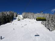 Slopes at the sixpack Mooslehen chairlift