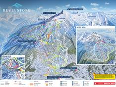 Trail map Revelstoke Mountain Resort