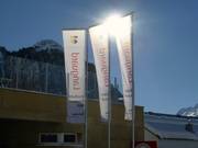 At the base station in Pontresina