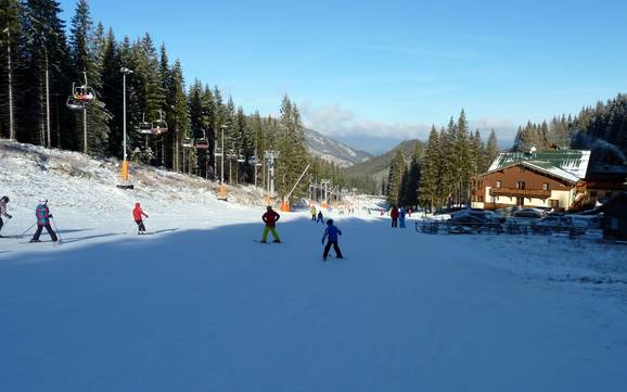 Ski resorts for beginners in the Žilina Region – Beginners Jasná Nízke Tatry – Chopok
