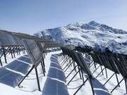 Alpine solar power plant Madrisa