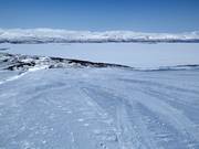 Very well-groomed slope in Björkliden