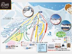 Trail map The Kijima Snow Park (Mt. Kosha)