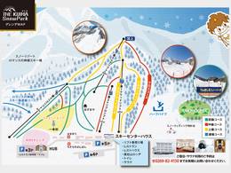 Trail map The Kijima Snow Park (Mt. Kosha)