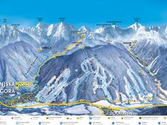 Trail map Macesnovc Rateče