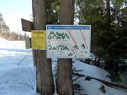 Trail map Fernie