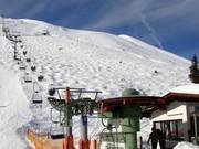 Ski route 17 Pleisen Steilhang