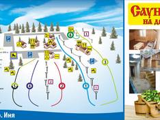 Trail map Inya – Nowosibirsk