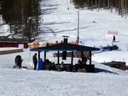 The fire pits are ideal for a break.