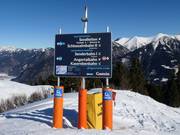 Signage at the Kaserebenbahn