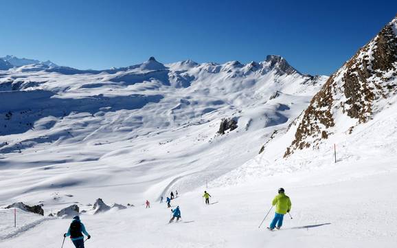 Skiing in the Glarus Alps