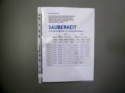 The sanitary facilities are constantly checked for cleanliness.