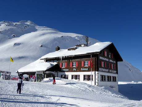 Huts, mountain restaurants  Disentis Sedrun – Mountain restaurants, huts Andermatt/Oberalp/Sedrun