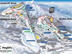 Trail map Maiko Snow Resort