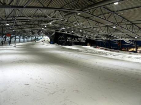 Western Netherlands: size of the ski resorts – Size De Uithof