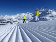 Perfect slopes await you in the Weissee Gletscherwelt