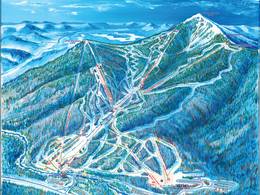 Trail map Whiteface – Lake Placid