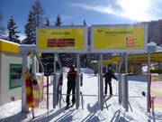 Information at the entrance to the Planai