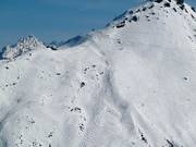 Long mogul slope Burg