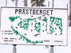 Trail map Prästberget