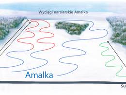 Trail map Amalka (Sulęczyno)