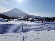Practice area of the GoSnow ski school in Grand Hirafu
