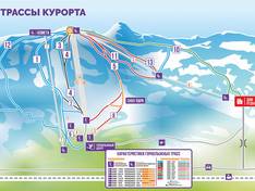 Trail map Abzakovo