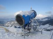 Snowmaking in Jungholz