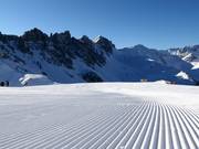 Very good slope grooming