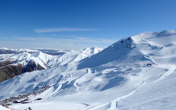 Skiing near Methven