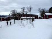 Buustamons Fjällgård in the heart of the ski area