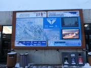 Information board in the Snowbird Center
